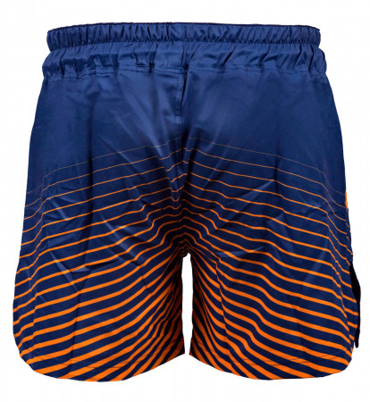 OKAMI Fight Shorts Big Kanji Navy